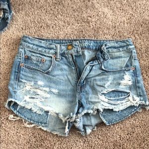 SZ2 American Eagle Hi-Rise Festival Shorts